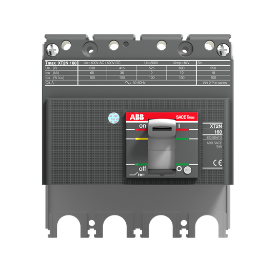 XT2N 160, Ekip Touch Measuring LSI, In=63A, 4p*